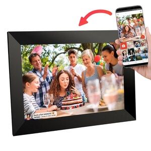 WiFi Digital 10” Photo Frame with App  Control Alexa Compatible